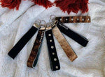 Cowhide Wristlet's